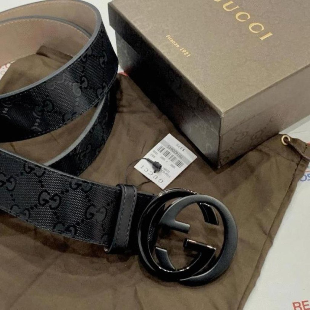 Gucci Men's Black Belt